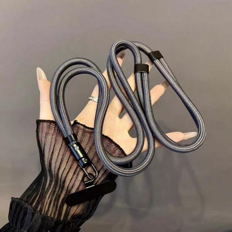 Adjustable Mobile Phone Strap Lanyard Crossbody Phone Lanyards Neck Rope with Patch for iPhone Cell Phone Hanging Cord Strap