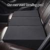 Fatigue Relief Leveling Pad Flattening The Car Rear Seats Car Seat Cushion With Removable Cover Fit Automotive Interior
