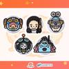 1pc Official ONE PIECE Aigehede Series Phone Stand Blind Box Strong Magnetic Adsorption / Airbag Shock Absorption for Gifts.
