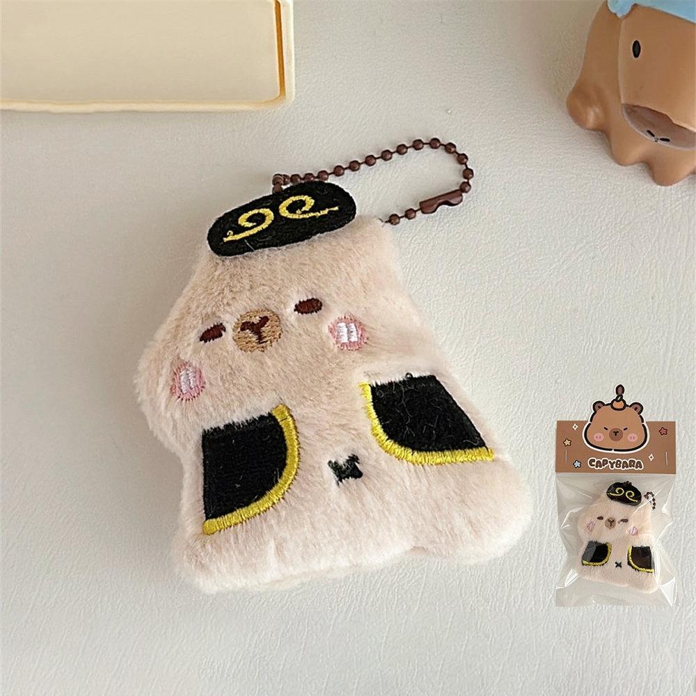Monkey King Capybara Plush Toy Keychain Journey To The West Capibara Fluffty Doll  Kids/Children