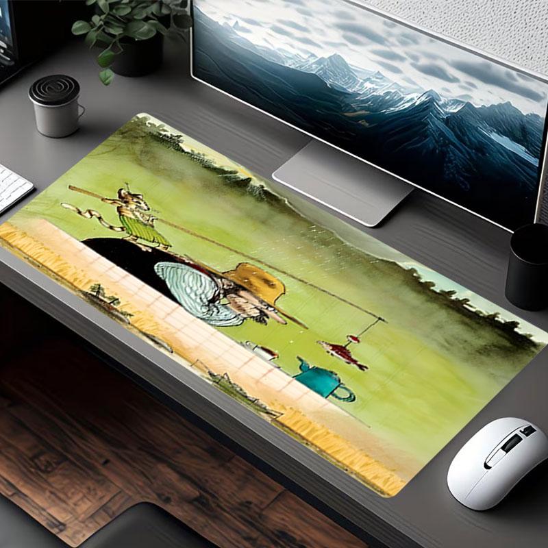 Pettersson und Findus Print Mouse Pad, for Keyboard Pad Laptop PC Mat for Office Home Use, Desk Decor, Perfect Birthday Gift for Gamers