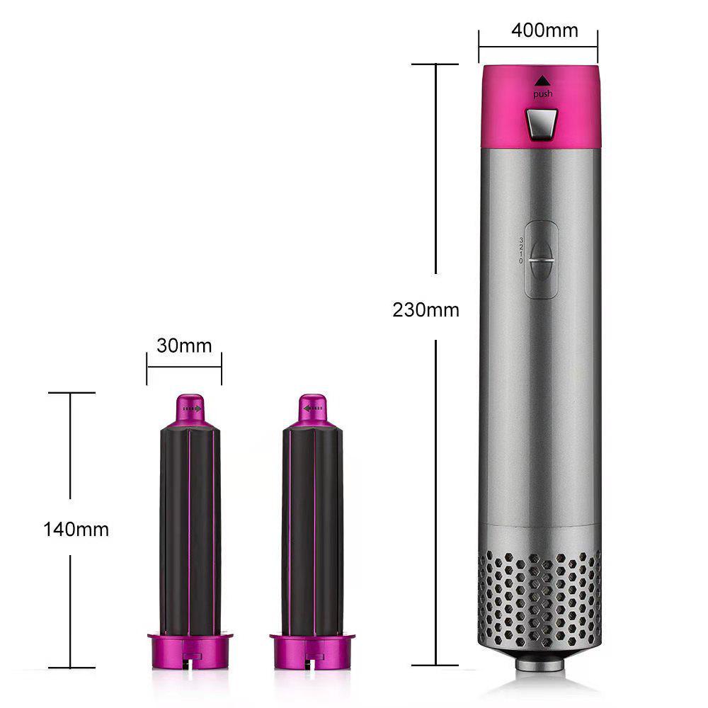 Cross-border Ionic Hair Dryer & Curler: 5-in-1 Multi-Functional Hot Air Styling Comb