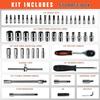 53pcs Universal Car Repair Tool Kit Comprehensive Automotive Maintenance Solutions High-Quality, Durable Accessories for DIY Repairs and Everyday Use