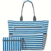 Foldable Handbag for Beach/Picnic/Travel Shopping Portable Large Capacity Reusable Supermarket Eco-Friendly Bag High Quality