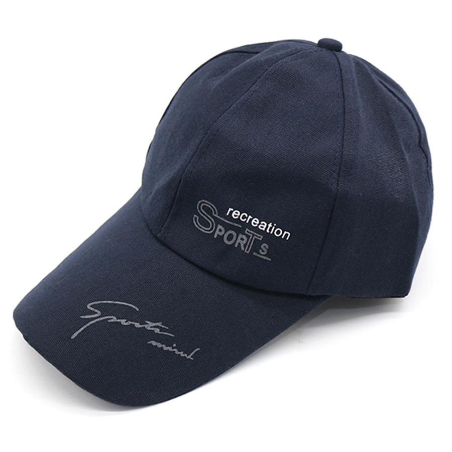 Men & Women Summer Long Brim Baseball Caps Outdoor Sun Protection Hats Spring Casual Fishing Sunscreen Shade Caps