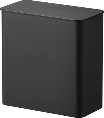 Yamazaki Pet Cage Attachable Airtight Trash with Gasket and Bag Odor Leak 10453 Can, Black, W17×D11.9×H17.2cm, Nooks, Holder, Prevention,