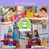 Bunte Magnetische Bausteine Pädagogisches Spielzeugset 48 Stück Geschenkverpackung