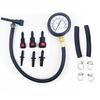 Automobile Fuel System Gasoline Pressure Gauge Motorcycle Car Pressure Tester Tool 0-100Psi 6.3/ 7.89/ 9.49 With Valve