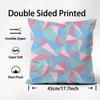 Unique Cracked Ice Pattern Style Cushion Cover Premium Comfort Reversible Pillow Cove In One Design For Any Room & Car Interior