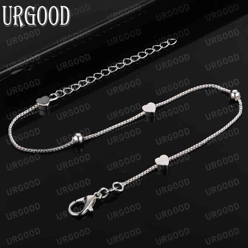 925 Sterling Silver Women's Love Bracelet Fashion Wedding Jewelry