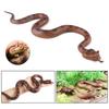 Weiches Gummischlangenmodell Realistisches Schlangen-Actionfigur-Spielzeug Solide Schlangenfigur für Halloween-Streich und Stressabbau