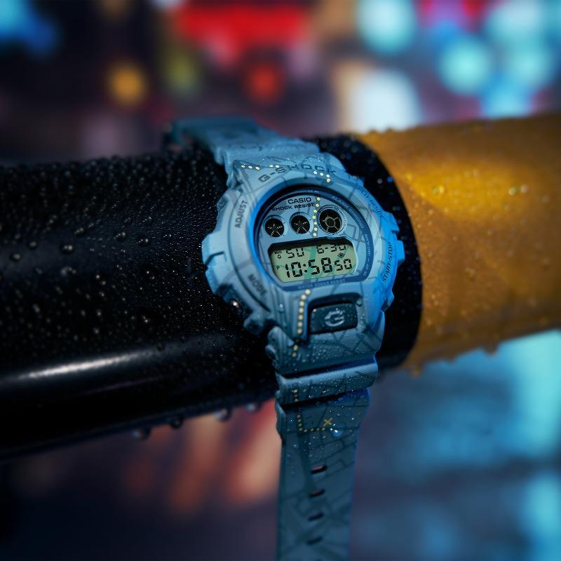 Casio G-SHOCK Men's Resin 200M Water Resistant Shock Resistant Alarm Quartz Watch DW-6900SBY-2