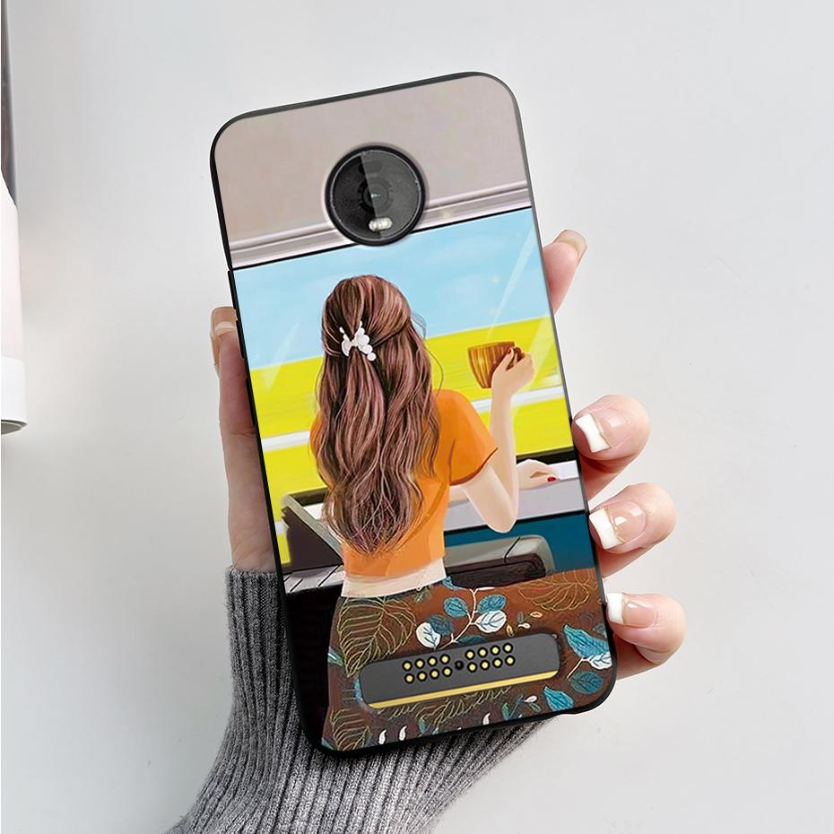 For Motorola Moto Z4 Z3 Play Case Cute Cartoon Soft Silicone TPU Cover Phone Case For Moto Z3 Z4 Play MotoZ4 Z4Play Z3Play Funda