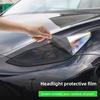 Car Headlight Tint Film Self-Adhesive Light PVC Vinyl Black Sticker Tailing Lamp Mods Stickers Decal Sticker For