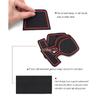 Door Slot Mat for Toyota WISH Gate Groove Cushion Car Door Rubber Cup Holder Mats Anti-slip Carpets Position