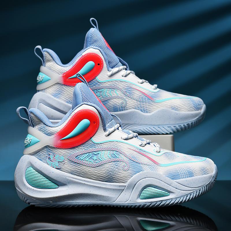 Basketball Shoes Men's Boots Casual Sports Shoes Teen Students Cement Field Practical Battle Indoor and Outdoor Competition Training Shoes