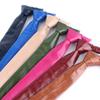 Retro PU Leather Ties 5.5cm Wide Narrow tie Fashion JK Necktie  Unisex