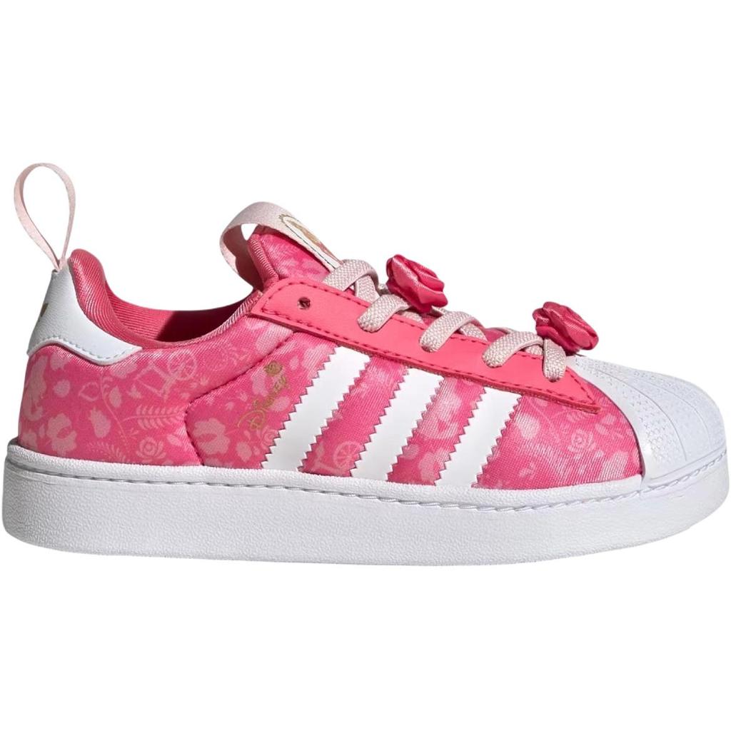 adidas Originals X Disney SST Princess Quick On Comfortable Low Top Kids Sneakers Kids Sneakers Pink KJ7490