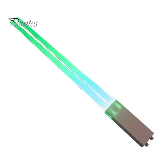 2Pcs LED Lightsaber Chopsticks with LR41 Batteries Luminous Chopsticks Light Up Party Supplies Fun Glowing Utensils for Sushi Noodles
