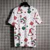 Merry Christmas Festival Funny T-shirt For Men Full Print Santa Claus Reindeer Graphic Xmas Themed Short Sleeve T Shirt 2026