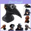 Pestdoktor Vogelmaske mit langem Schnabel für einen authentischen Halloween-Cosplay-Look