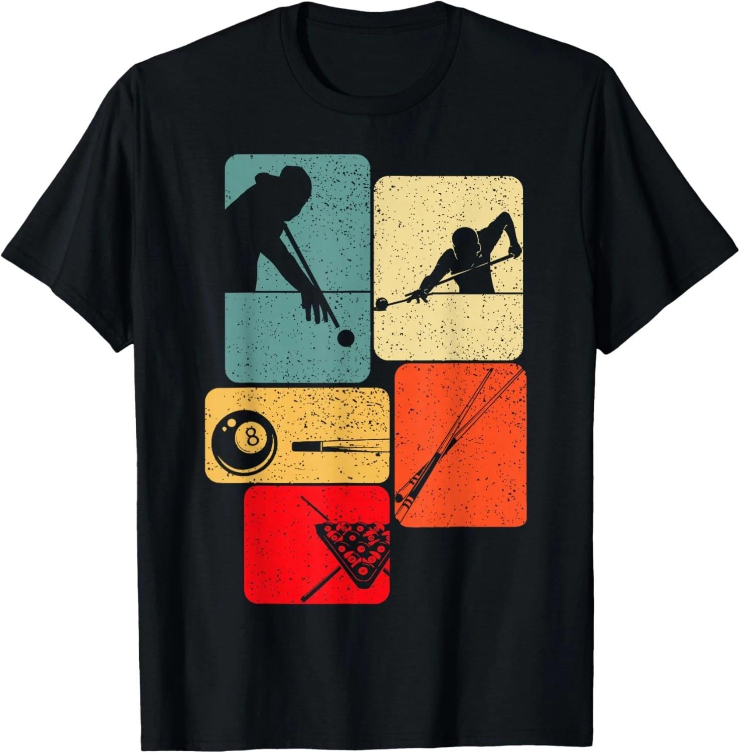 Billiard Pool Billard Snooker Kids Men Gift Unisex T-Shirt 2XL