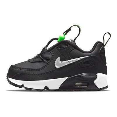 Air Max 90 Toggle TD Black Chrome Baby Sneakers Green-Strike White CV0065-002