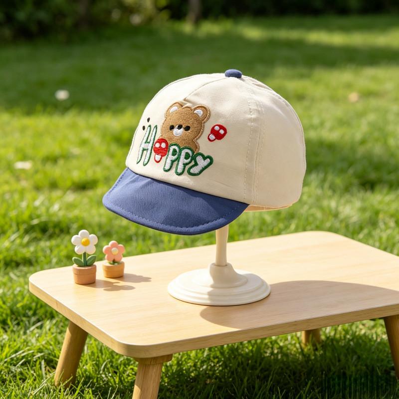 Little Bear Childrens Sun Hat With Windproof Shield For Toddler Sun Protection