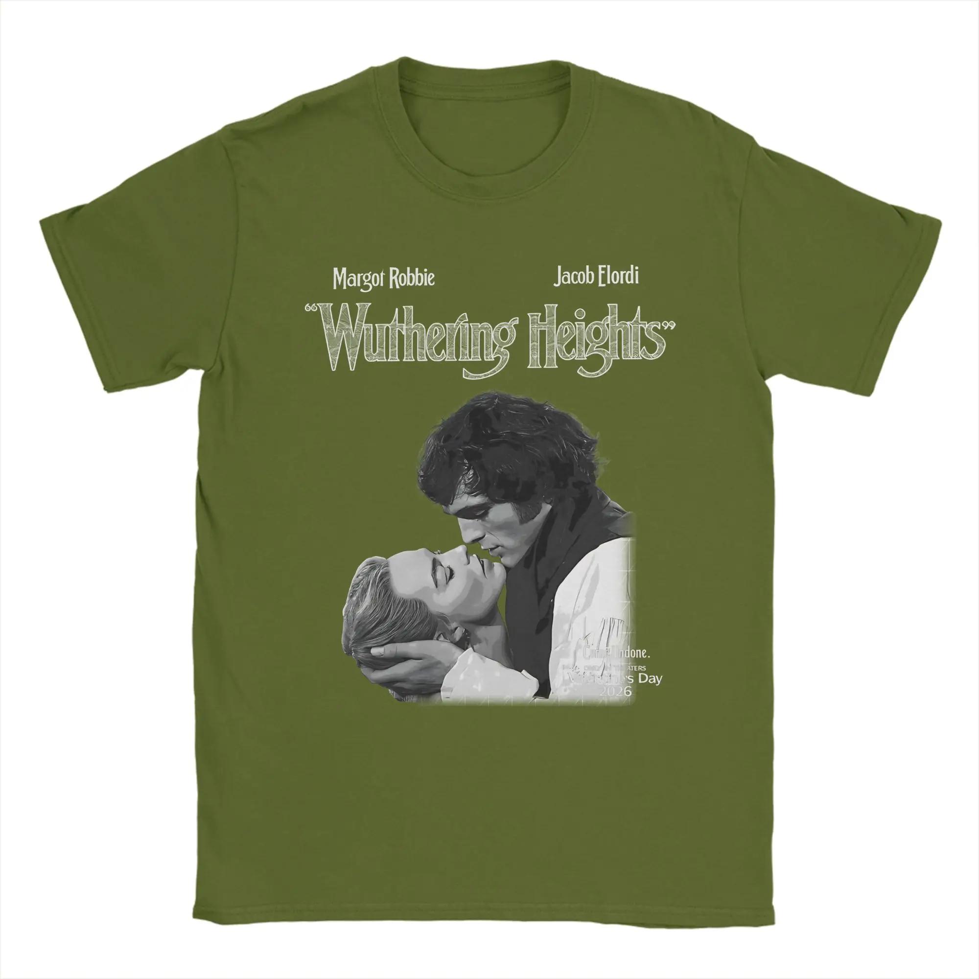 Wuthering Heights Main Character Romantic Drama T-Shirts for Men 100% Cotton Tee Shirt Short Sleeve T Shirts Clothing XXXXL