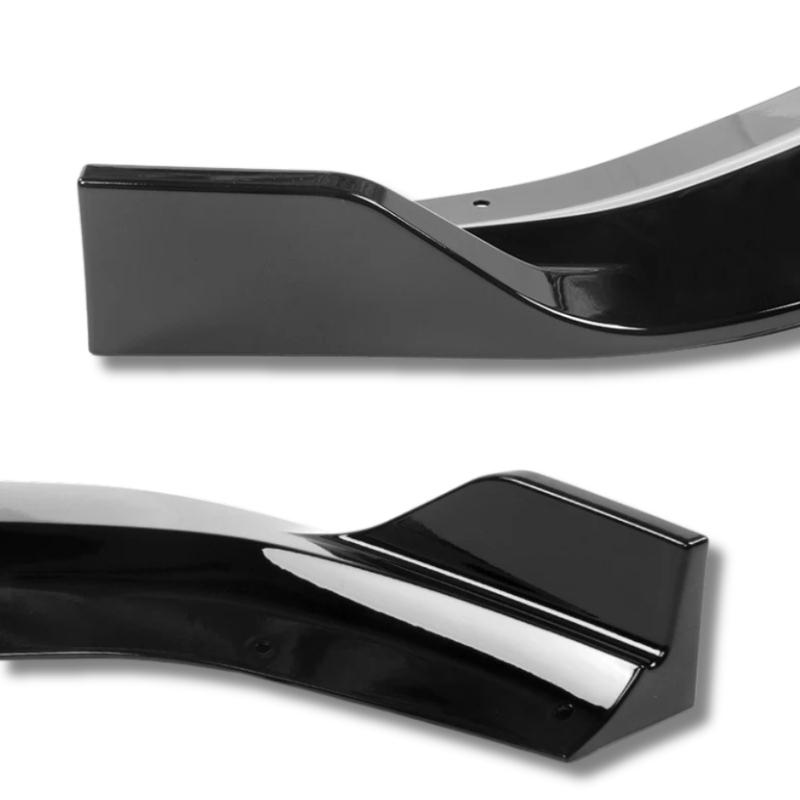 Front Splitter for 2020 - 2023 Dodge Charger V2 Front Bumper Lip ABS 4PCS Widebody Kit Front Bumper Lip Splitter