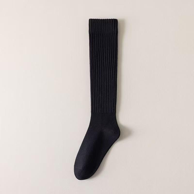 

Women s Odor-Resistant Over-the-Knee Japanese Melard Slimming Compression Socks for Autumn/Winter One Size чорний