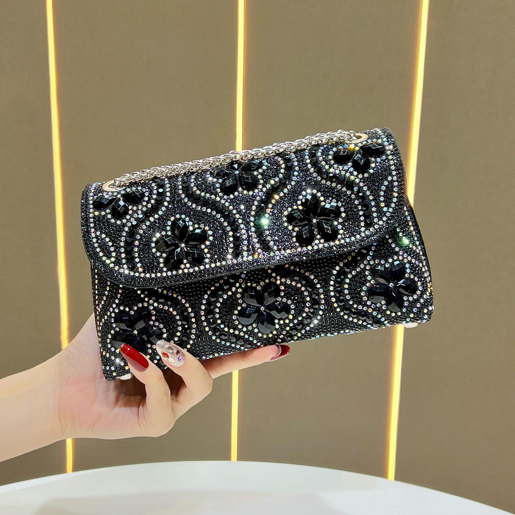 

Underarm Bag - Fashionable Small Square Bag - Women s Chain Handbag - Shoulder Strap Crossbody Bag чёрный
