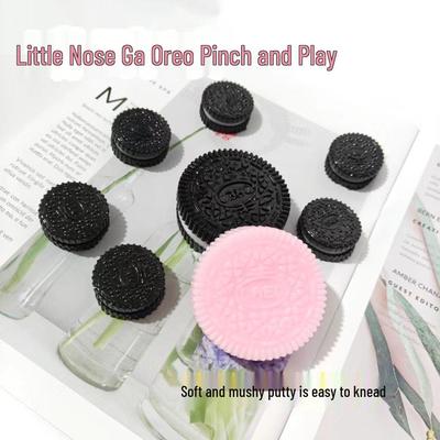 Oreo Biscuit Squishy Decompression Toy - Viral Stress Relief Gadget