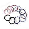 Korean-Style Elastic Hair Scrunchies - Basic Knotted Hair Ties & Accessories