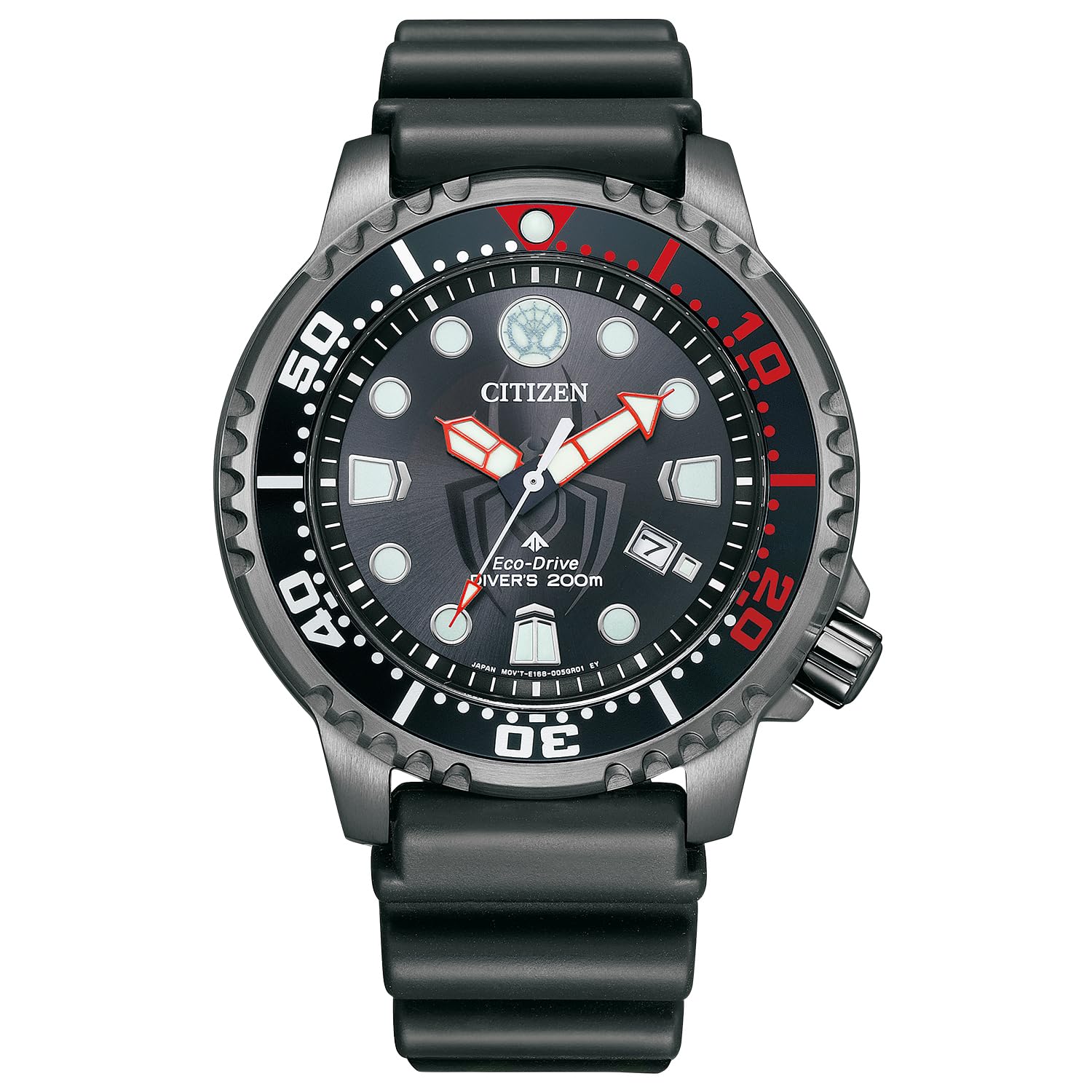 

Годинник Promaster Diver 200m Miles Morales Model Black [Citizen] Eco-Drive BN0255-03E Чол. чорний