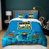 Cartoon Bedding Set Ben 10 Exquisite 3D Duvet Cover Pillowcase Kids Bedroom Bed Twin Full Queen Size for Children Room gift