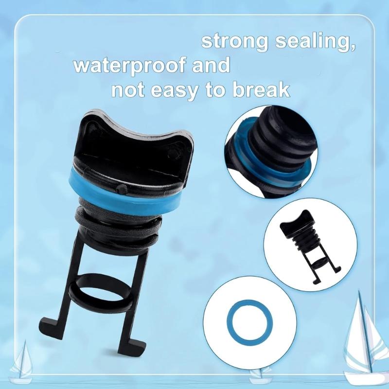 Durability Kayaks Drain Plugs For Kayaks Canoes Boats Leak Proof Universal Easy Twist Installation Watertight Seal