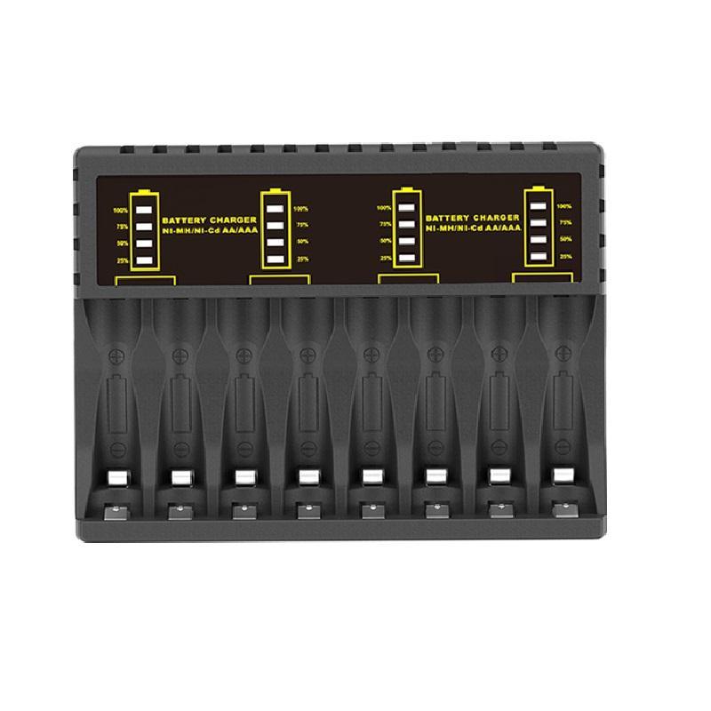 PUJIMAX Intelligent Battery Charger for 1.2V AA/AAA Ni-MH/Ni-Cd Batteries