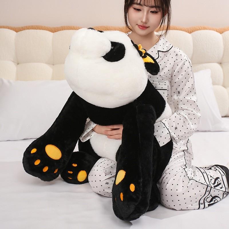 Plush Panda Toy With Soft Polyester Filling For Kids And Adults