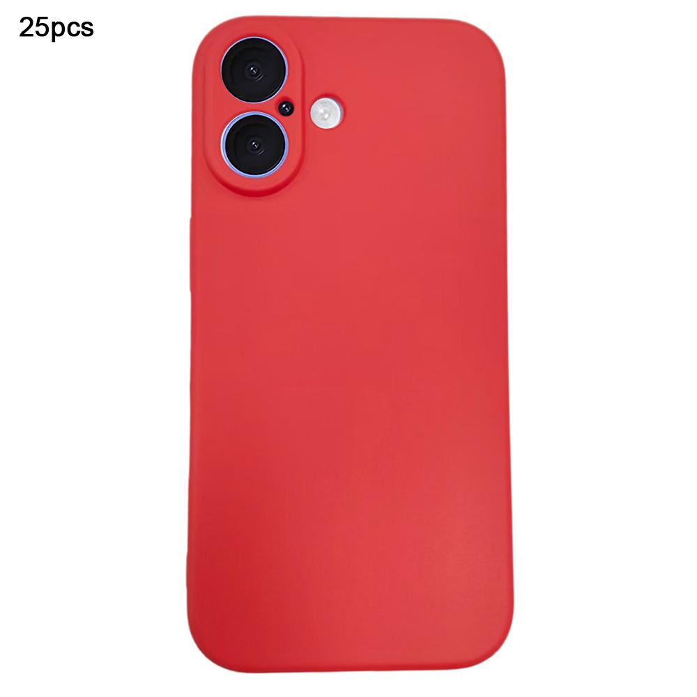 Bulk Purchasing 25Pcs For iPhone 17 Case 1.2mm TPU Matte Phone Cover