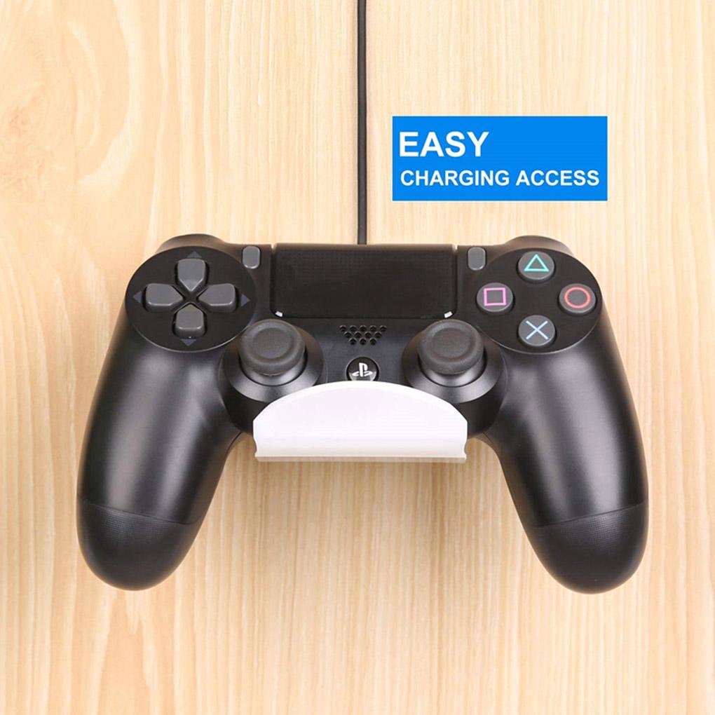 2x Acrylic Game Controller Holder Stand Wall Mount Fits for PS3 One