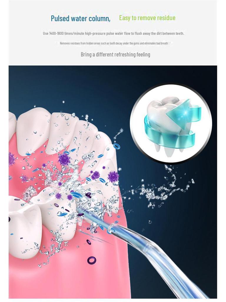 Portable Electric Water Flosser for Teeth Cleaning