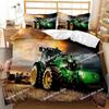 Truck Duvet Cover Set Automobile Blue Monster Pickup Truck Off Road Vehicle Bedding Set For Boys King Size Polyester Quilt Cover