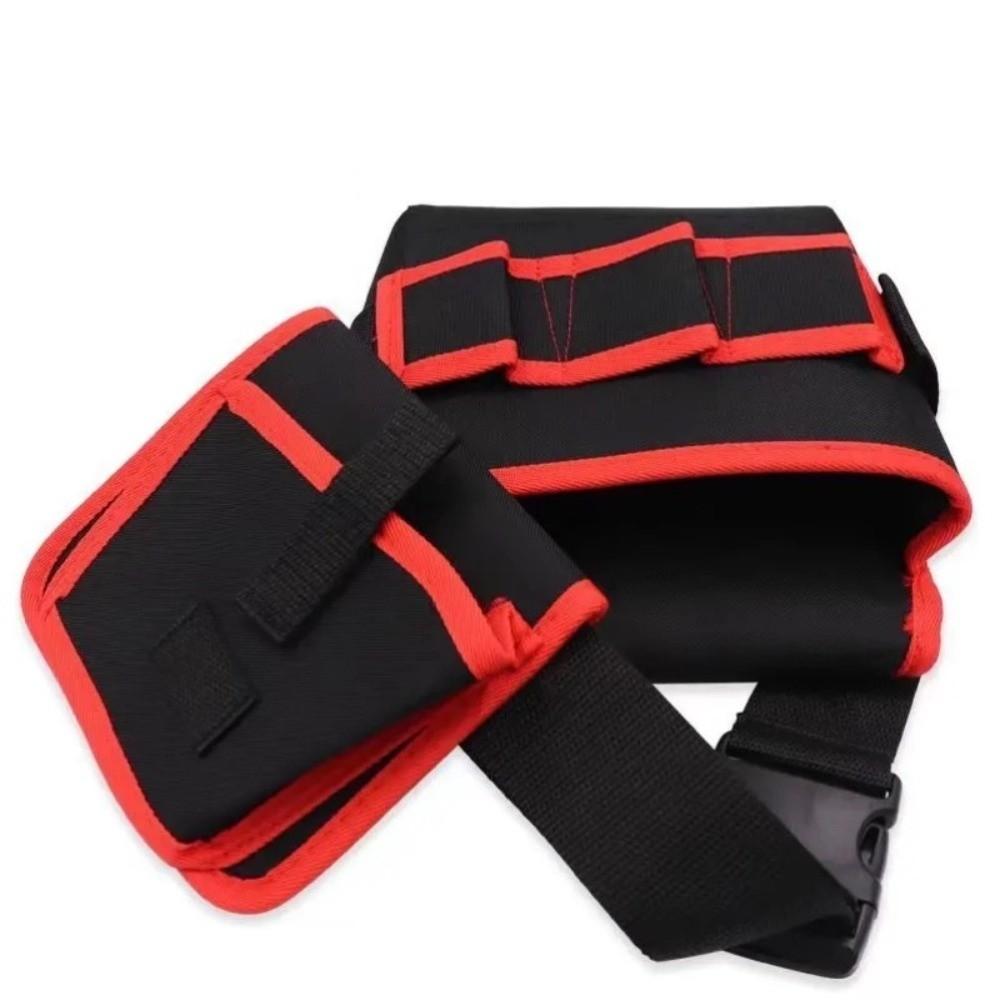 360 Rotating Electrician Tool Bag Adjustable Tools Storage Bag Waist Belt Pouch Electrician