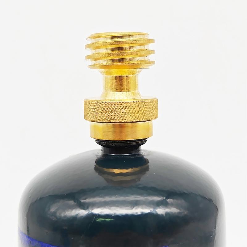 Brass Steak Saver Refills Adapter Fitting Propane Gas Grill Adapter Converter