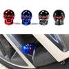 1Pc Dust-Proof Protective Cover Valve Stem Cap Skull Style Tire Valve Cap Motorcycle