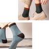 Boot Socks for Men Cushions Socks Thick Geothermal Sock Warm Winter Ankle Socks Casual Cosy Crew Socks Hiking Cosy Socks
