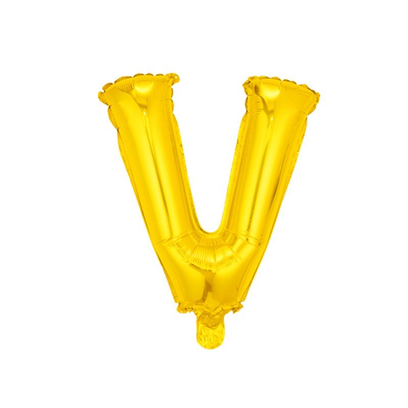 Skinny 32-Inch Rose Gold Letter Balloon Birthday Party Decoration Aluminum Film Balloon Silver Gold Helium Floating In The Air