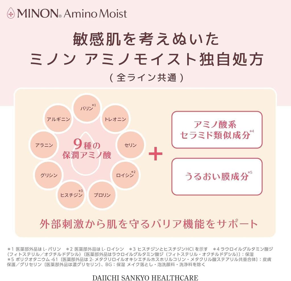 [Amazon.co.jp Exclusive] Minon Amino Moist Aging Care Milk Cream 100g with Sample [Suitable for Sensitive Skin] [Suitable for Dry Skin] [Hypoallergeni
