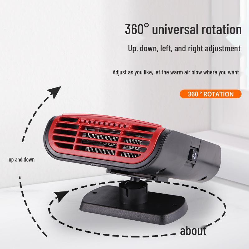 12V Dual-Use Autoheizung & Lüfter zum Enteisen im Winter